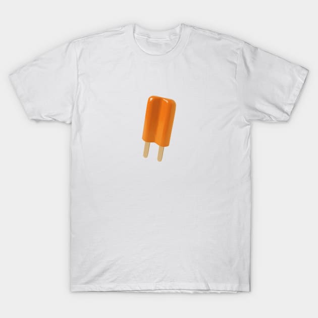 Orange popsicle T-Shirt by gaeldesmarais